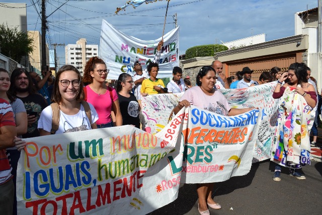 Caminhada do Movimento Antimanicomial em Uberaba 